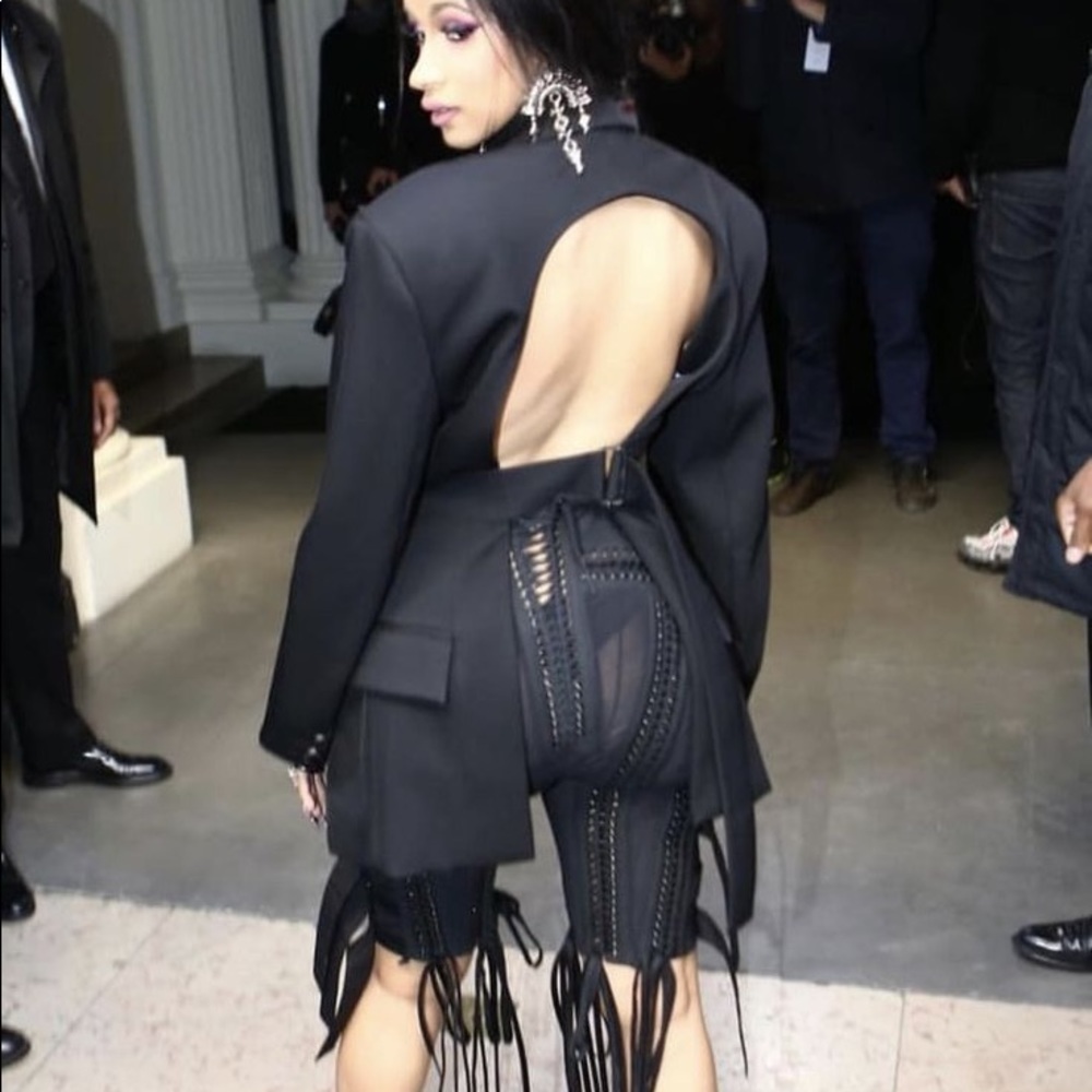 Statement bike shorts cardi b inspired